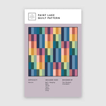 Load image into Gallery viewer, Paint Lake Quilt Pattern (Paper Copy) by The Blanket Statement