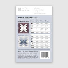 Load image into Gallery viewer, Cross Lake Quilt Pattern (Paper Copy) by The Blanket Statement