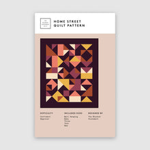 Load image into Gallery viewer, Home Street Quilt Pattern (Paper Copy) by The Blanket Statement