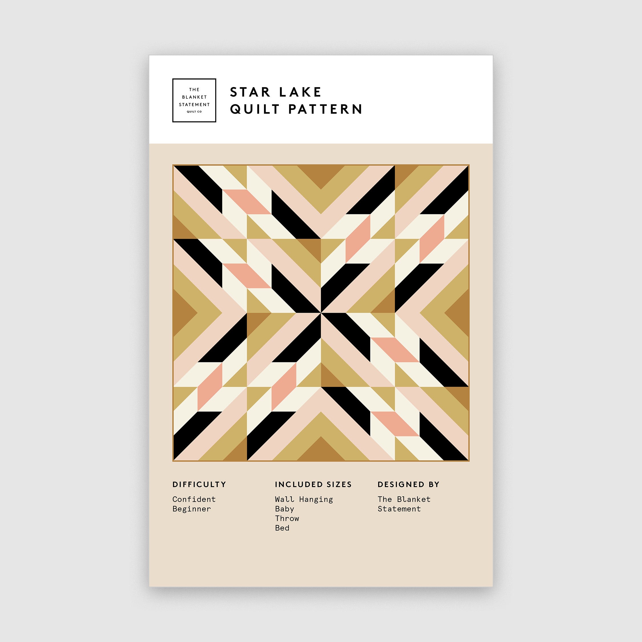 Star Lake Paper Pattern - The Blanket Statement Quilt Co. Star Lake Paper Pattern - The Blanket Statement Quilt Co.