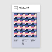Load image into Gallery viewer, Falcon Ridge Quilt Pattern (Paper Copy) by The Blanket Statement