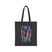 Load image into Gallery viewer, "Radiance" by N.W., age 13 of The QuiltCon 2026 Collection - Cotton Canvas Tote Bag