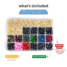 Load image into Gallery viewer, Incraftables 100pcs Safety Eyes for Amigurumi