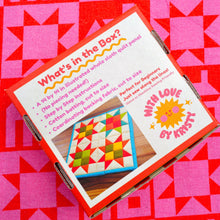 Load image into Gallery viewer, Mini Quilt Kits by With Love By Kristie - Turquoise