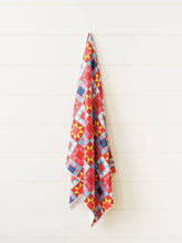 Load image into Gallery viewer, Sawtooth Star Waffle Beach Towel