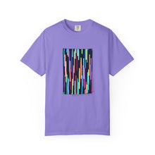 Load image into Gallery viewer, "Radiance" by N.W., age 13 of the QuiltCon 2026 Collection - Unisex Garment-Dyed T-shirt