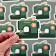 Load image into Gallery viewer, Vintage Sewing Sticker Craft