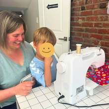 Load image into Gallery viewer, Family MACHINE Sewing Class: Kids Age 4-7 + A Grown Up