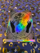 Load image into Gallery viewer, The Quilter Tarot Sticker