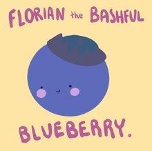 Load image into Gallery viewer, Florian the Bashful Blueberry - DIY Craft Kit