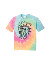 Load image into Gallery viewer, Youth SEW COOL Summer 2026 Cut & Sew PHL Tie-Dye T-shirt (multiple colors)