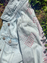 Load image into Gallery viewer, I Hope We Choose Love . Mending + Embellishment Transfer