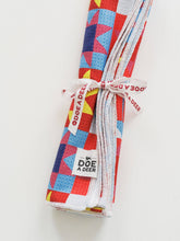 Load image into Gallery viewer, Sawtooth Star Waffle Beach Towel