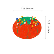 Load image into Gallery viewer, Red Pin Cushion Vinyl Stickers, sewing quilt sticker