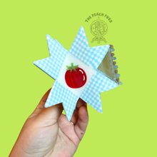 Load image into Gallery viewer, Tomato Quilt Hair Claw TPF x Chaos Magic Studio
