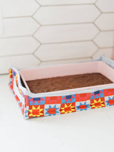 Load image into Gallery viewer, Sawtooth Star Casserole Bestie | Baking Dish Carrier