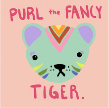 Load image into Gallery viewer, Purl the Fancy Tiger - DIY Craft Kit