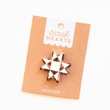Load image into Gallery viewer, Quilt Star Hair Clip