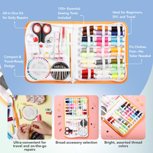 Load image into Gallery viewer, Incraftables 75+ Piece Sewing Kit with Scissors & Threads
