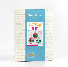 Load image into Gallery viewer, Christmas Baubles Felt Craft Kit