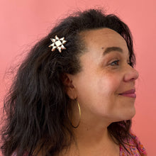Load image into Gallery viewer, Quilt Star Hair Clip