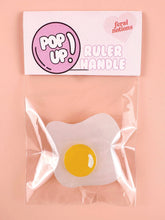 Load image into Gallery viewer, Over Easy Pop-Up Quilt Ruler Handle