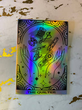 Load image into Gallery viewer, The Quilter Tarot Sticker
