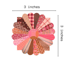 Load image into Gallery viewer, Pink Quilt Flower Vinyl Stickers, Sewing Sticker