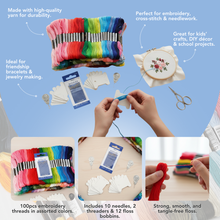 Load image into Gallery viewer, Incraftables Embroidery Thread Set – 100pcs