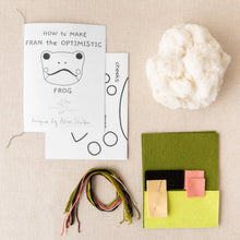 Load image into Gallery viewer, Fran the Optimistic Frog - DIY Craft Kit