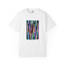 Load image into Gallery viewer, "Radiance" by N.W., age 13 of the QuiltCon 2026 Collection - Unisex Garment-Dyed T-shirt