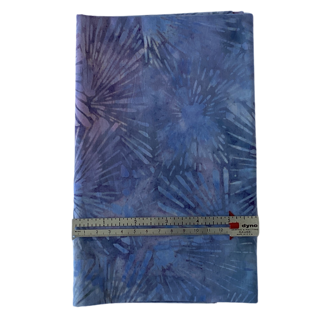 Previously Loved Fabric: Light Purple Batik (1 yd)
