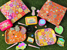 Load image into Gallery viewer, Patchwork Quilt Tray