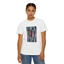 Load image into Gallery viewer, "Radiance" by N.W., age 13 of the QuiltCon 2026 Collection - Unisex Garment-Dyed T-shirt