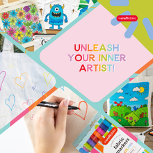 Load image into Gallery viewer, Incraftables 12-Pack Fabric Markers, Permanent Non-Bleed