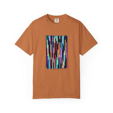 Load image into Gallery viewer, "Radiance" by N.W., age 13 of the QuiltCon 2026 Collection - Unisex Garment-Dyed T-shirt