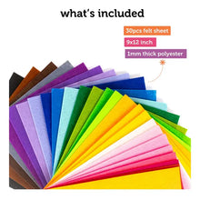 Load image into Gallery viewer, Incraftables 30pc Felt Sheets