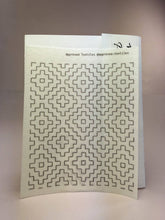 Load image into Gallery viewer, Persimmon Flowers - Minimal Mending + Embellishment Transfer