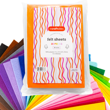 Load image into Gallery viewer, Incraftables 30pc Felt Sheets