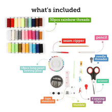 Load image into Gallery viewer, Incraftables 75+ Piece Sewing Kit with Scissors & Threads