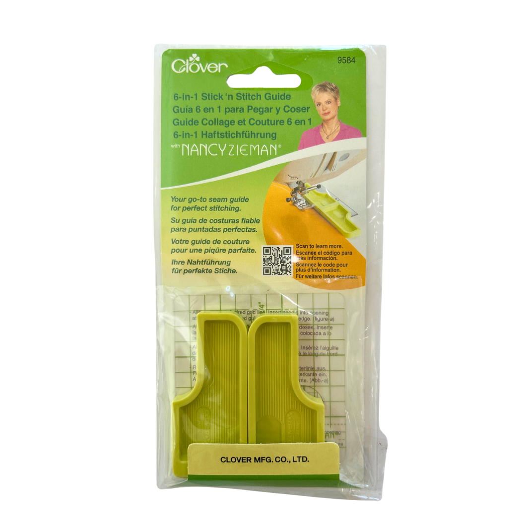 Previously Loved: Clover 6-in-1 Stick 'n Stitch Guide