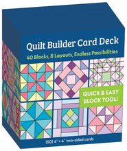 Load image into Gallery viewer, Quilt Builder Card Deck