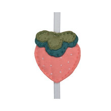 Load image into Gallery viewer, DIY Strawberry Bookmark Sewing Kit