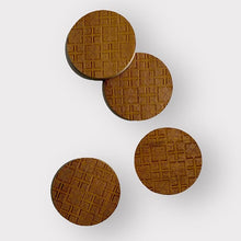 Load image into Gallery viewer, Quilt Block Bamboo Coaster 4pc Set by Built Quilt