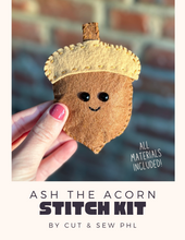 Load image into Gallery viewer, Stitch Kit: Ash the Acorn