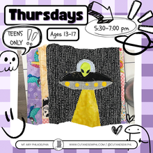 Load image into Gallery viewer, Q1: Thursdays / 5:30 pm / TEENS Sewing Class