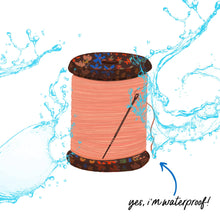 Load image into Gallery viewer, Spool Of Thread Vinyl Stickers, Cute Quilt Sewing Sticker