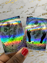 Load image into Gallery viewer, The Quilter Tarot Sticker