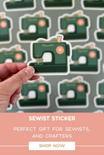 Load image into Gallery viewer, Vintage Sewing Sticker Craft