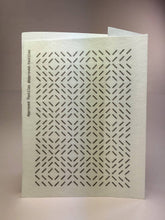 Load image into Gallery viewer, Diagonals - Minimal Mending + Embellishment Transfer